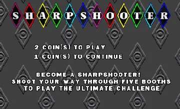 Sharpshooter (Rev 1.7) screen shot title